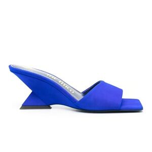 NEW…..The Attico
Cheope 75mm suede mules size 10